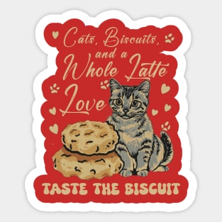 Bismeow - Taste The Biscuit Sticker